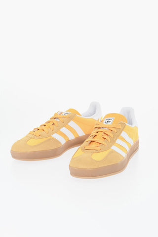 Nylon Sneakers GAZELLE with Suede Inserts
