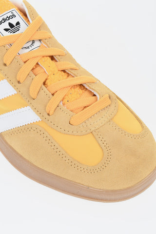 Nylon Sneakers GAZELLE with Suede Inserts