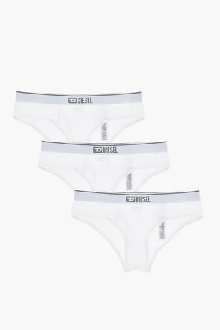 Set of 3 Cotton Panties UFPN-OXYS with Logo Elastic Waistband