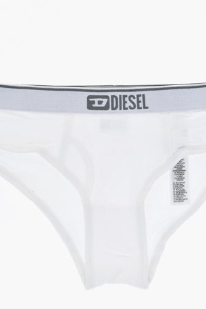 코튼 팬티 3매 세트 UFPN-OXYS 로고 허리밴드