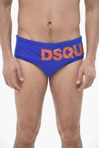 Costume da Bagno con Maxi Stampa Logo