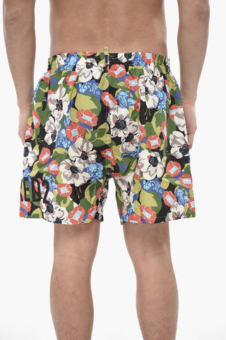 Costume da Bgano Botanic Goth a Motivo Floreale