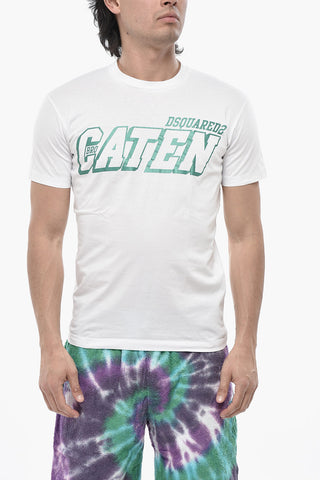 Rundhals-T-Shirt COOL FIT Uni Mit Frontprint