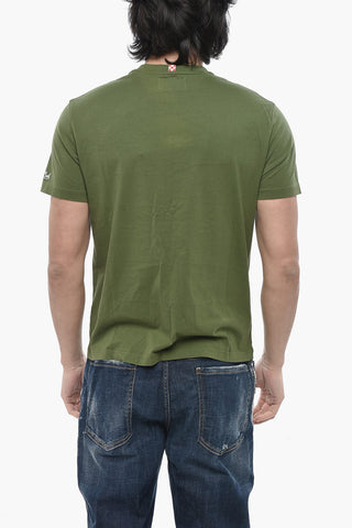 T-Shirt Girocollo SPORT CLUB Stampata