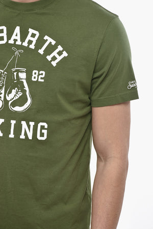 T-Shirt Girocollo SPORT CLUB Stampata