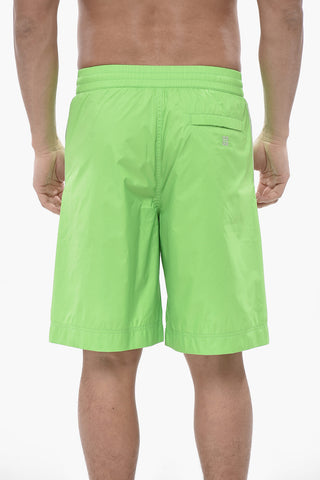 Nylon Boxer Swim Trunks NEON