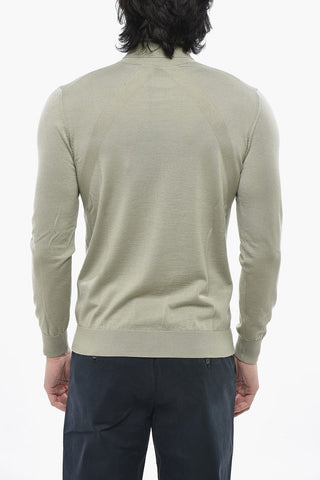 Wool-Blend Turtleneck Sweater