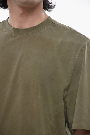 T-Shirt Girocollo DART in Jersey di Cotone a Tinta Unita