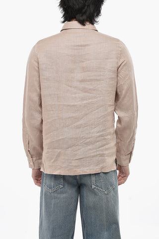 Linen Shirt TYLER With French Collar