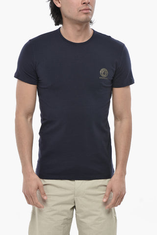 UNDERWEAR 2-Pack Stretch Cotton T-Shirts Solid Color