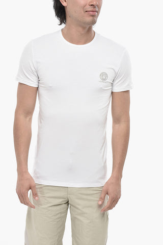 UNDERWEAR 2-Pack Stretch Cotton T-Shirts Solid Color