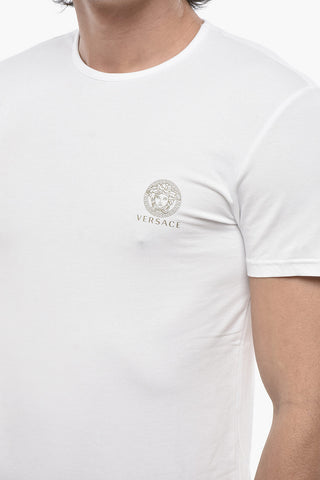 UNDERWEAR 2-Pack Stretch Cotton T-Shirts Solid Color