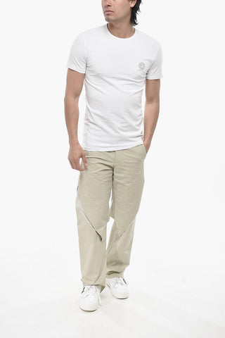 UNDERWEAR 2-Pack Stretch Cotton T-Shirts Solid Color