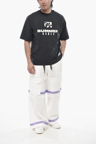 Uni T-Shirt Mit Rundhalsausschnitt Und Aufgedrucktem Logo
