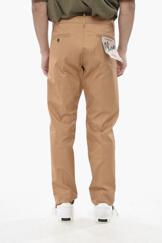 Regular-Rise Cotton Chino Pants