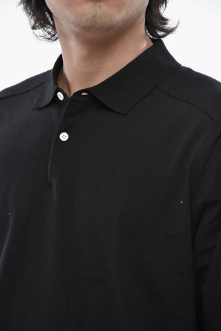 Polo Aus Baumwollmischung Mit 2 Knöpfen