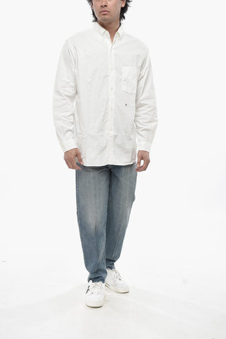 Button-Down-Hemd aus Nylon