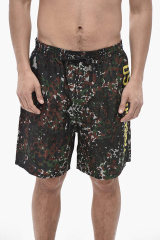 Goth-Camouflage-Boxer-Badehose