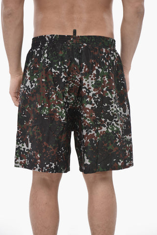 Costume da Bagno Boxer Goth Camouflage