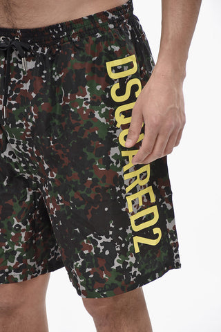 Costume da Bagno Boxer Goth Camouflage