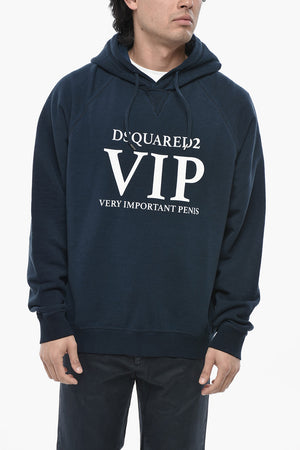 Cotton Hoodie With Print