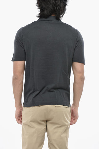 Lightweight Cotton Polo Solid-Color