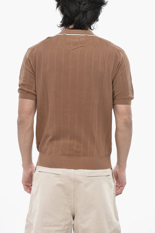 Strickpolo Mit Tasche