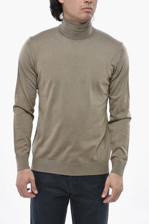 Solid Turtleneck Sweater