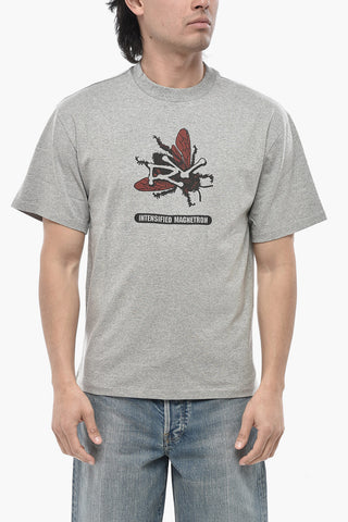 T-Shirt mit Rundhalsausschnitt MAGNETRON bedruckt