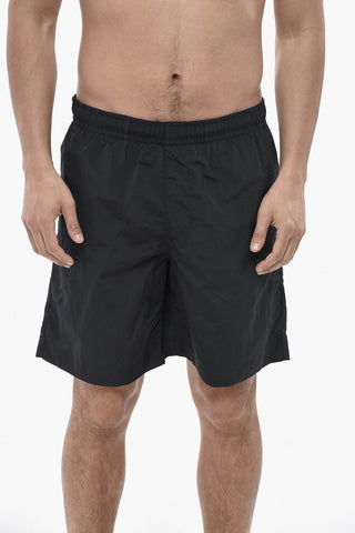 Monochrome Nylon Boxer Swim Briefs