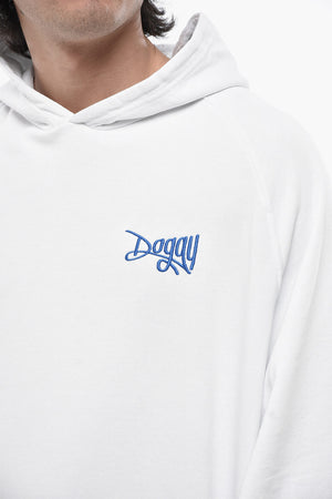 Cotton Hoodie With Logo And Patch Pocket