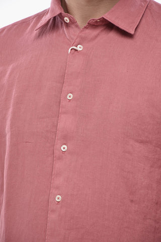 Camicia BOND in Lino a Tinta Unita