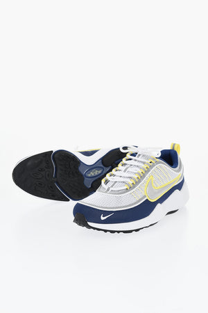 로우탑 스니커즈 AIR ZOOM SPIRIDON SP 펀칭 원단 은색 로고