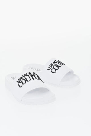 JEANS COUTURE Slides SHELLY in Gomma con Logo in Rilievo