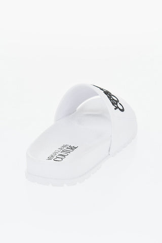 JEANS COUTURE Slides SHELLY in Gomma con Logo in Rilievo