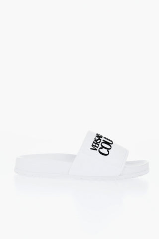 JEANS COUTURE Slides SHELLY in Gomma con Logo in Rilievo