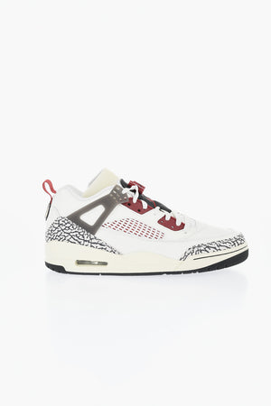AIR JORDAN Leather Sneakers SPIZIKE LOW With Contrasting Details