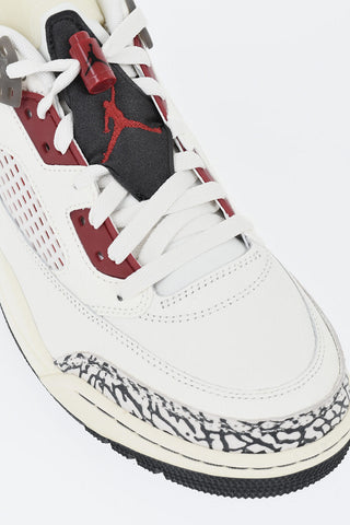 AIR JORDAN Ledersneaker SPIZIKE LOW Mit Kontrastierenden Details