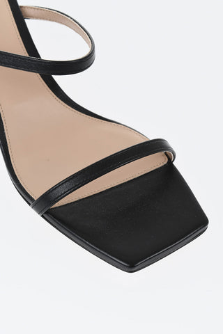 Leather Sandals KNOT with 5cm Design Heel