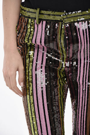 Flared Paillettenhose DISCO QUEEN