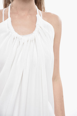 SPORTMAX Vestito Bare Back ARIZONA con Collo a Coulisse