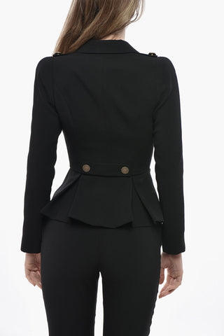 Slim-Fit Blazer with Peak Lapel