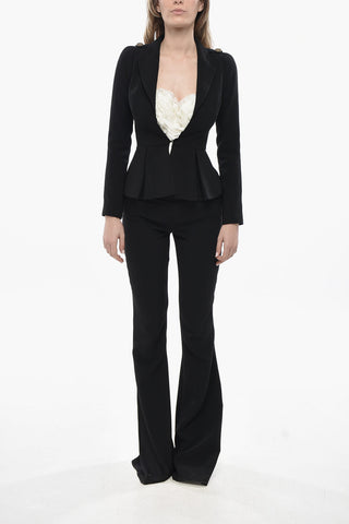 Slim-Fit Blazer with Peak Lapel