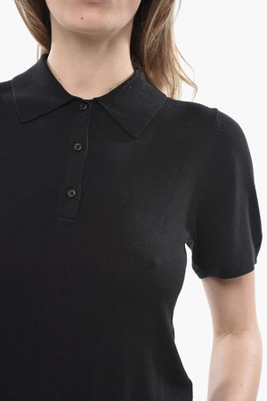 Lightweight Knit with Polo Collar