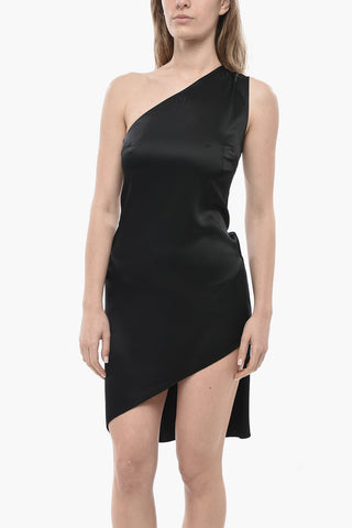 One-Shoulder-Kleid INFINITY aus Satin