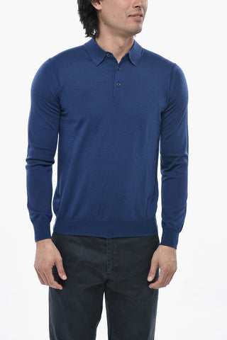 Pullover Aus Extrafeiner Schurwolle Mit Polokragen