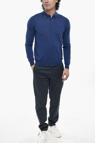 Pullover Aus Extrafeiner Schurwolle Mit Polokragen