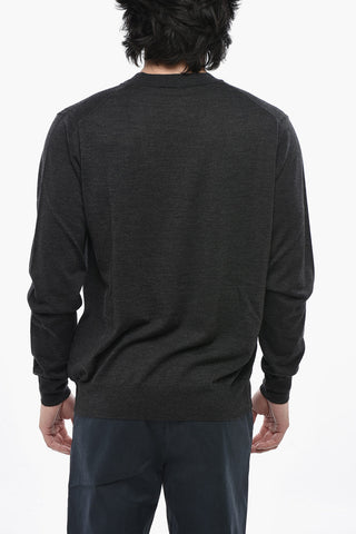 Extrafine Virgin Wool V-Neck Sweater