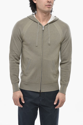 Extra-Fine Virgin Wool Hoodie