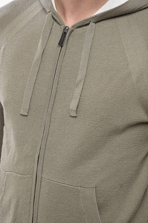 Extra-Fine Virgin Wool Hoodie